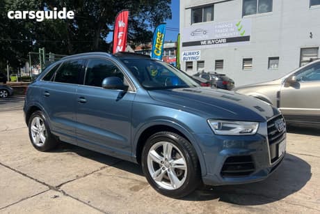 Blue 2015 Audi Q3 Wagon 2.0 Tfsi Sport Quattro (132Kw)