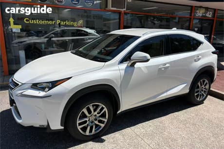 White 2017 Lexus NX200T Wagon Luxury (Fwd)