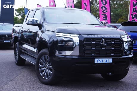 Black 2025 Mitsubishi Triton Double Cab Pick Up Gls (4X4)