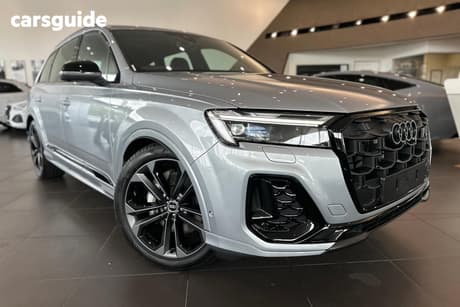 Silver 2026 Audi Q7 SUV TDI 170KW S LINE EDITION 4WD