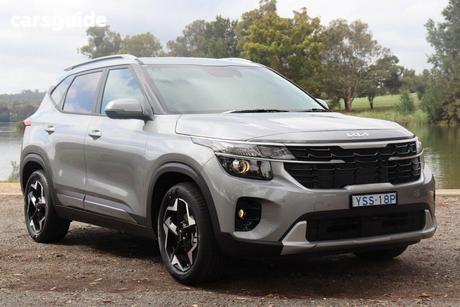 Grey 2025 Kia Seltos Wagon Sport+ (Fwd)