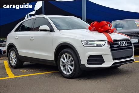 White 2016 Audi Q3 Wagon 2.0 Tdi Quattro (110Kw)