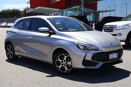 Silver 2025 MG MG3 Hatchback Essence