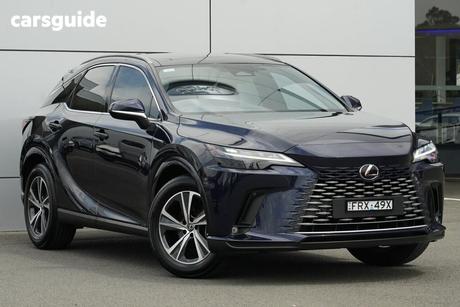 Blue 2023 Lexus RX350H Wagon Luxury 2Wd Hybrid