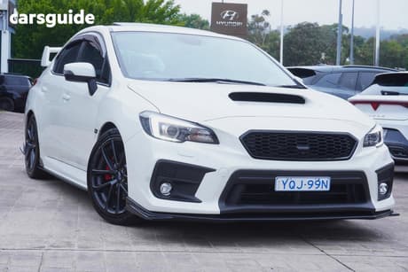 White 2018 Subaru WRX Sedan Premium (Awd)