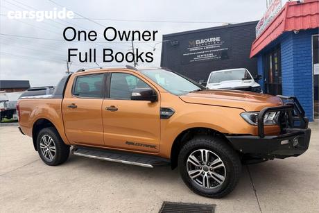 Orange 2022 Ford Ranger Double Cab Pick Up Wildtrak 3.2 (4X4)