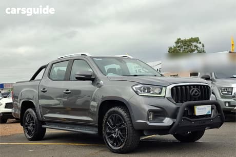 Grey 2020 LDV T60 Double Cab Utility Trailrider 2 (4X4) D20