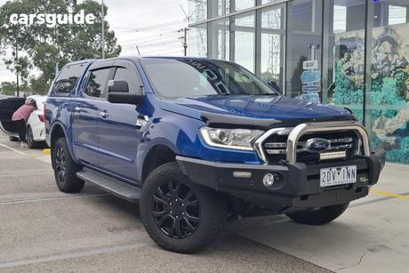 Blue 2019 Ford Ranger Double Cab Pick Up Xlt 3.2 (4X4)