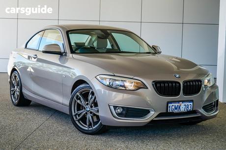Silver 2014 BMW 220I Coupe Sport Line