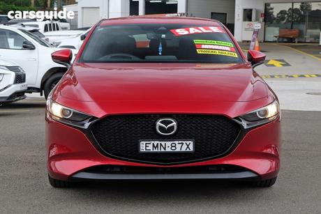 Red 2020 Mazda 3 Hatchback G20 Evolve