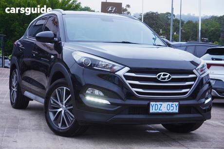 Black 2017 Hyundai Tucson Wagon Active X (Fwd)