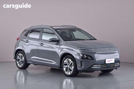 Grey 2021 Hyundai Kona Wagon Elite Electric Std Range