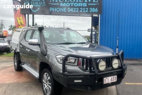 Grey 2020 LDV T60 Double Cab Utility Mega Tub (4X4)