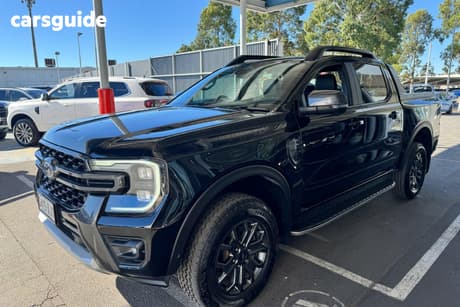 Black 2024 Ford Ranger Double Cab Pick Up Wildtrak 2.0 (4X4)