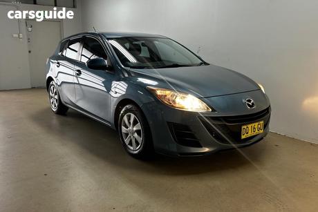 Blue 2011 Mazda 3 Hatchback Neo
