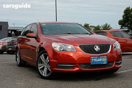 Red 2016 Holden Commodore Sportswagon Evoke