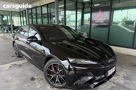 Black 2025 BYD Seal Sedan Performance