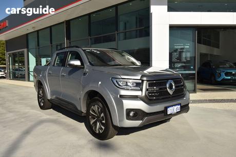 Silver 2025 GWM Cannon Dual Cab Utility Lux (4X4)