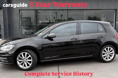 Black 2019 Volkswagen Golf Hatchback 110 Tsi Comfortline