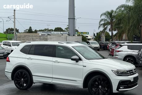 White 2019 Volkswagen Tiguan Wagon Allspace 162 Tsi Highline