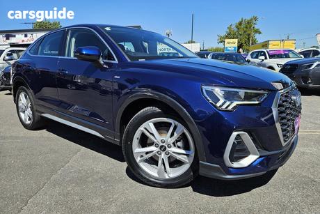 Blue 2023 Audi Q3 Sportback 35 Tfsi S Line