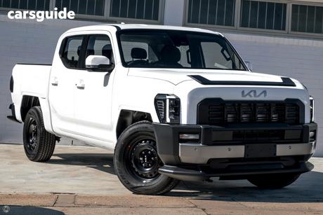 White 2025 Kia Tasman Double Cab Pick Up S (4X4) (Std) Body Fender