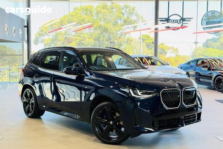 Blue 2025 BMW X3 Wagon M50 Xdrive