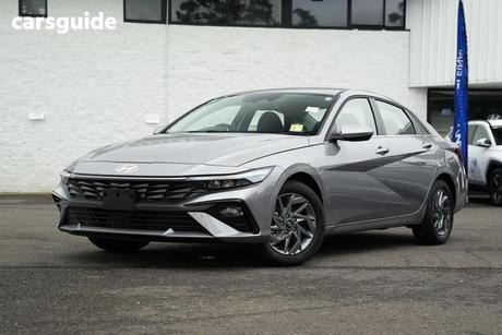 Grey 2025 Hyundai I30 Sedan Elite Hev 1.6P Dct