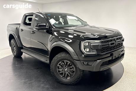 Black 2023 Ford Ranger Double Cab Pick Up Raptor 3.0 (4X4)