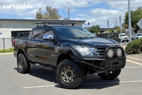 Black 2018 Mazda BT-50 Dual Cab Utility Xtr (4X4)