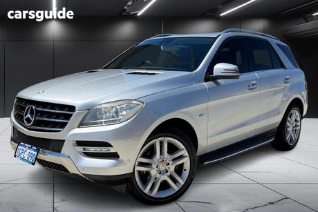 Silver 2012 Mercedes-Benz ML250 Wagon Cdi Bluetec (4X4)