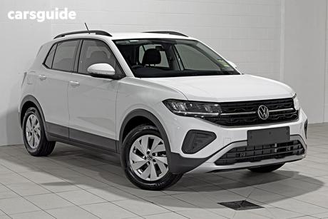 White 2024 Volkswagen T-Cross Wagon 85Tfsi Life