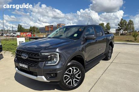 Grey 2025 Ford Ranger Double Cab Pick Up Sport 2.0 (4X4)