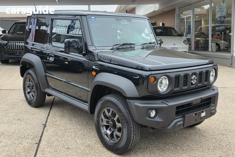 Black 2025 Suzuki Jimny Wagon