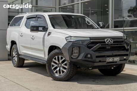 White 2022 LDV T60 Double Cab Utility Max Luxe (4X4)