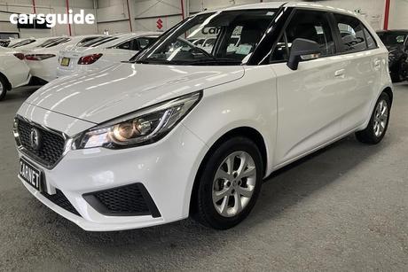White 2022 MG MG3 Hatchback Core