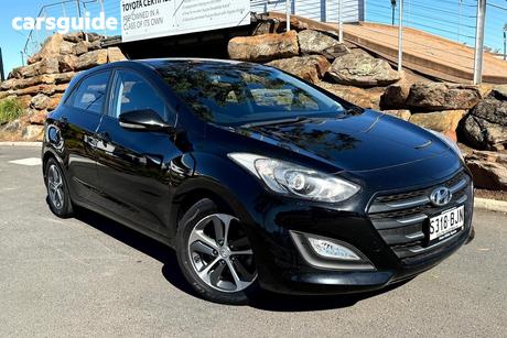 Black 2015 Hyundai I30 Hatchback Active X