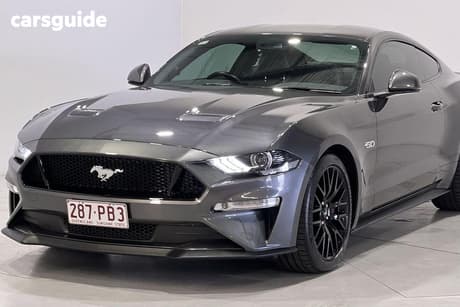 Grey 2018 Ford Mustang Convertible Gt 5.0 V8