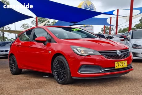 Red 2017 Holden Astra Hatchback R