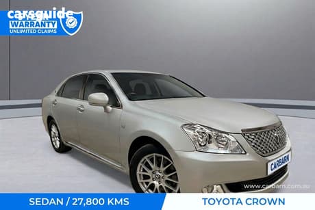 Silver 2011 Toyota Crown Sedan MAJESTA A TYPE