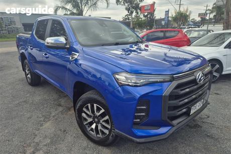 Blue 2022 LDV T60 Double Cab Utility Max Luxe (4X4)