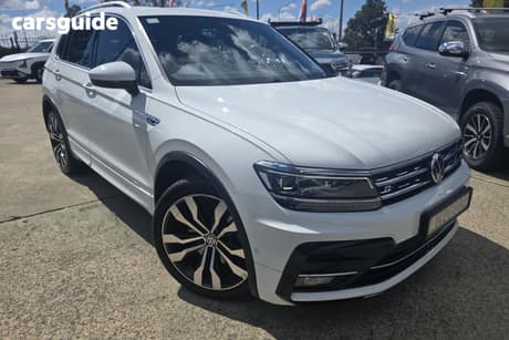 White 2019 Volkswagen Tiguan Wagon 162 Tsi Highline