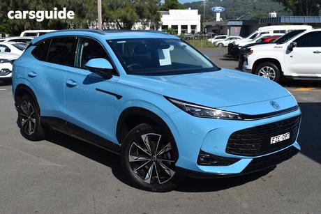 Blue 2025 MG HS Wagon Essence