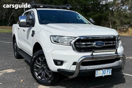 White 2019 Ford Ranger Double Cab Pick Up Xlt 3.2 (4X4)