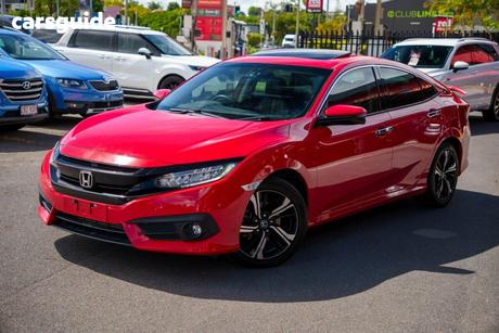 Red 2018 Honda Civic Hatchback Rs