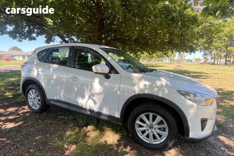 White 2013 Mazda CX-5 Wagon Maxx Sport (4X4)
