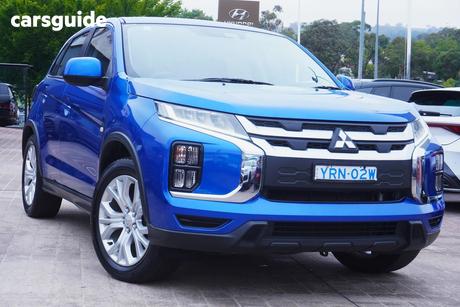 Blue 2021 Mitsubishi ASX Wagon Es (2Wd)