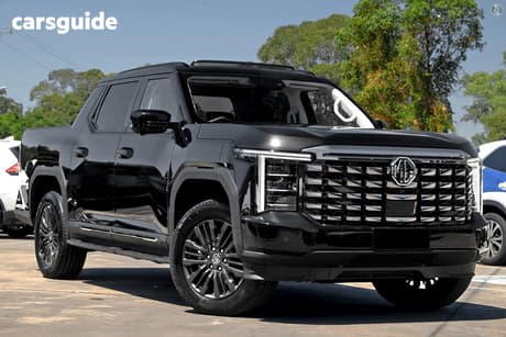 Black 2025 MG Mgu9 Double Cab Pick Up Explore Pro