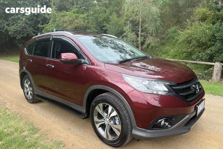Red 2013 Honda CR-V Wagon Vti-L (4X4)