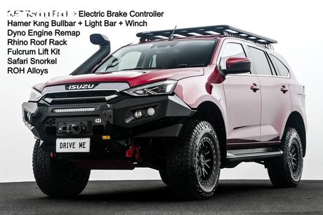 Red 2024 Isuzu MU-X Wagon Ls-T (4X4)